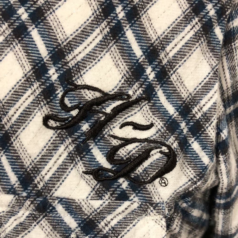 Harley-Davidson Script Embroidered Flannel 🏍🔥 - Picture 7 of 12